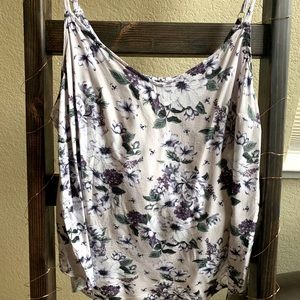 Torrid Floral Swing Tank